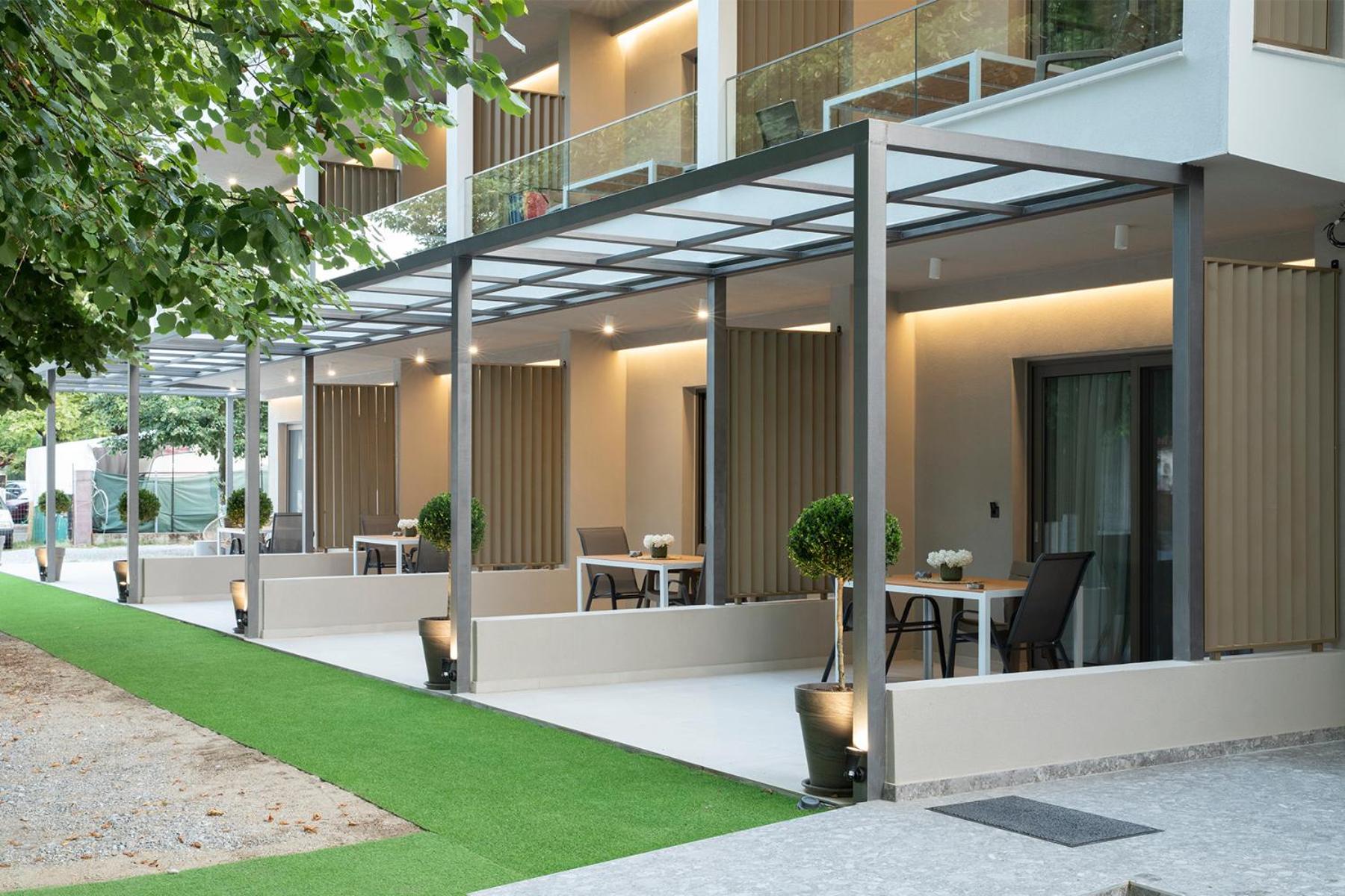 Olympus Suites Paralia Pantaleimonos Buitenkant foto